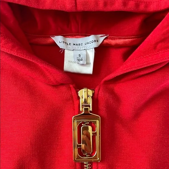Little Marc Jacobs Hooded Dress 5T - Picture 2 of 3